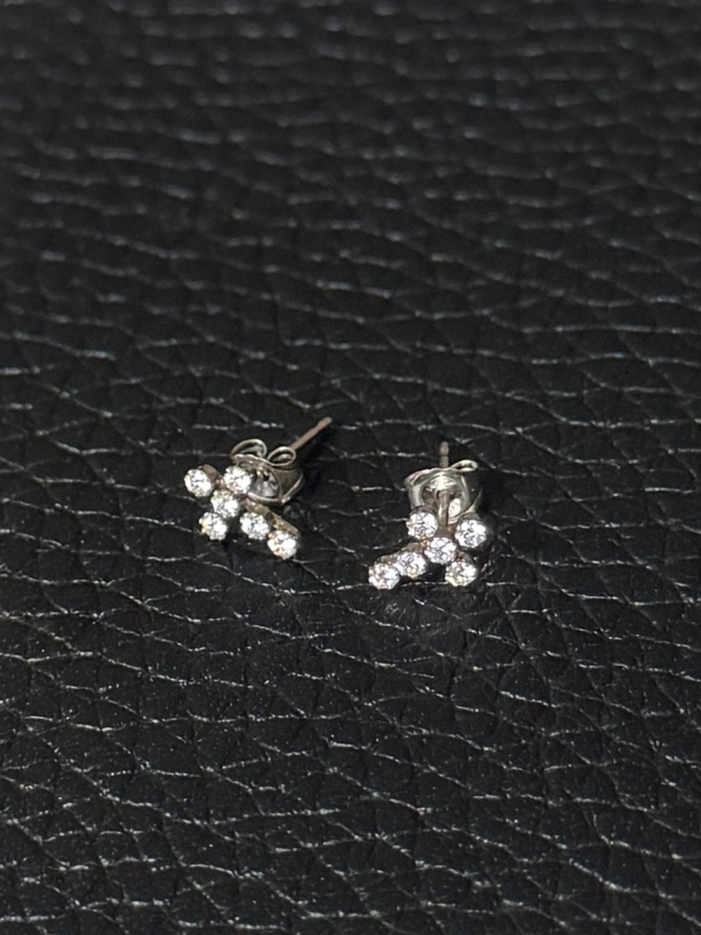 10K Cross Earrings